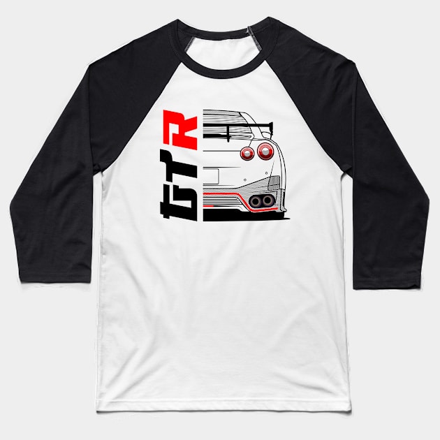 GTR SKYLINE GT-R35 Baseball T-Shirt by RacingSize